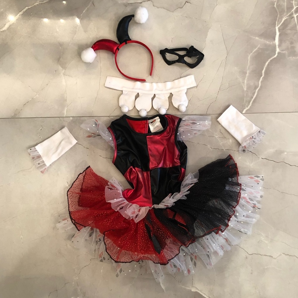 Harley Quinn toddler costume
